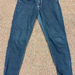 KanCan Women's Skinny Jeans in Dark Blue Denim Sz 26